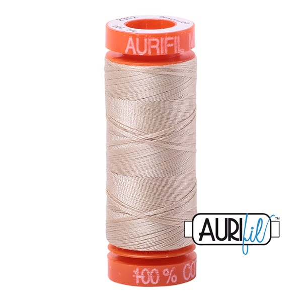 Aurifil 50wt Thread | 220 Yards - Ermine 2312