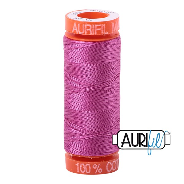 Aurifil 50wt Thread | 220 Yards - Light Magenta 2588