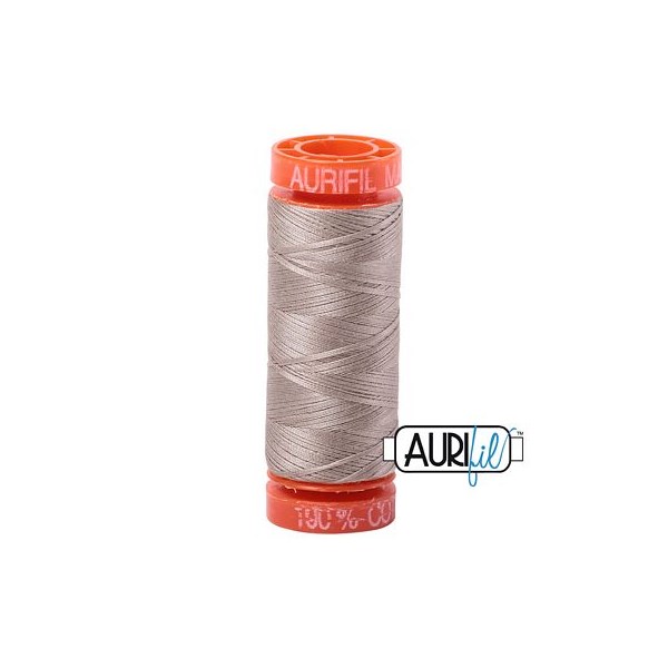 Aurifil 50wt Thread | 220 Yards - Rope Beige 5011