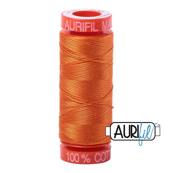 Aurifil 50wt Thread | 220 Yards - Pumpkin 2150