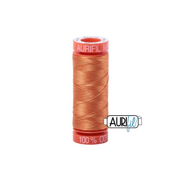 Aurifil 50wt Thread | 220 Yards - Medium Orange 5009