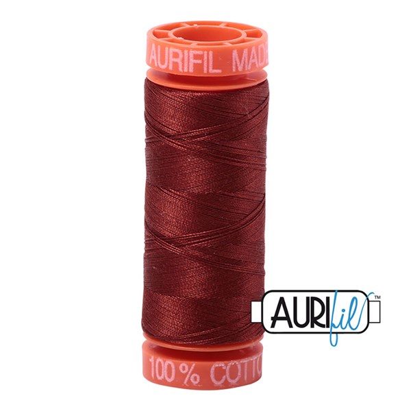 Aurifil 50wt Thread | 220 Yards - Rust 2355