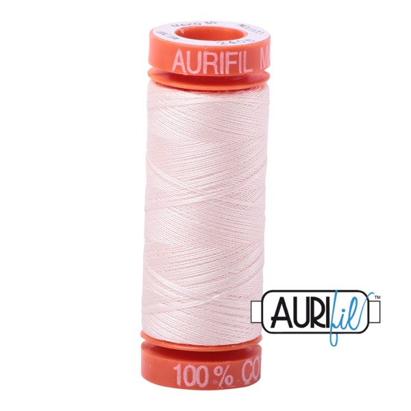 Aurifil 50wt Thread | 220 Yards - Oyster 2405
