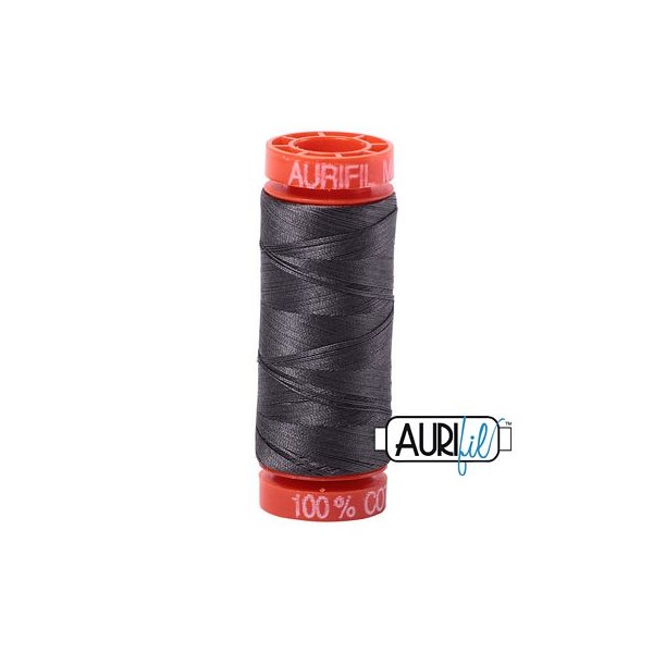 Aurifil 50wt Thread | 220 Yards - Dark Pewter 2630