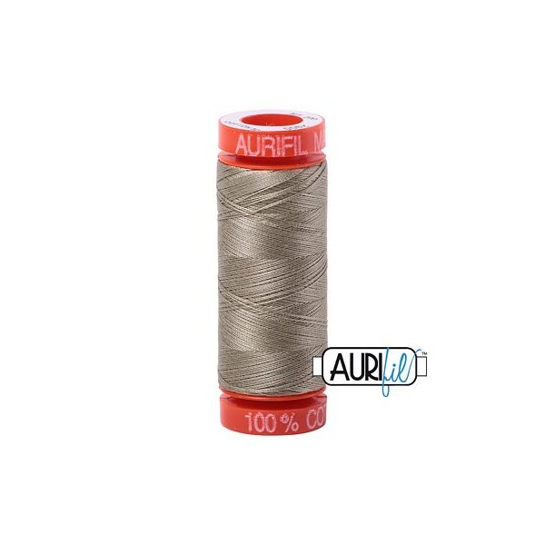 Aurifil 50wt Thread | 220 Yards - Light Khaki Green 2900