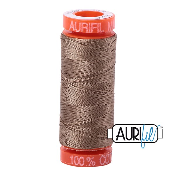Aurifil 50wt Thread | 220 Yards - Sandstone 2370