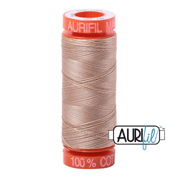 Aurifil 50wt Thread | 220 Yards - Beige 2314