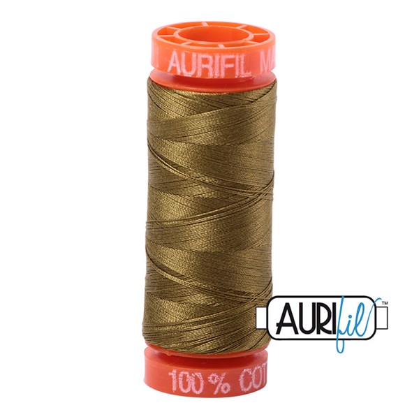 Aurifil 50wt Thread | 220 Yards - Medium Olive 2910