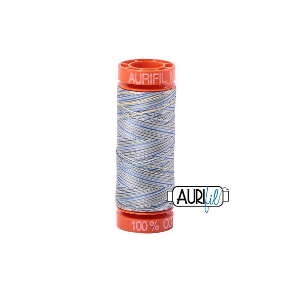 Aurifil 50wt Thread | 220 Yards - Lemon Blueberry 4649