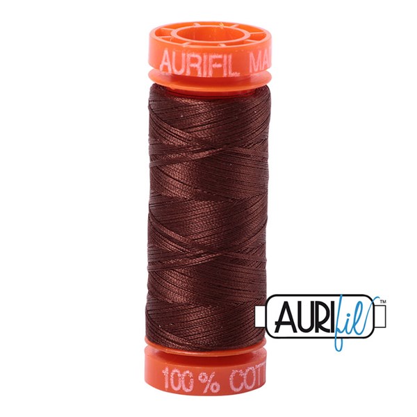 Aurifil 50wt Thread | 220 Yards - Chocolate 2360