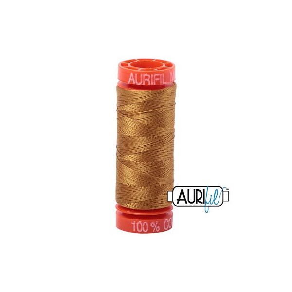 Aurifil 50wt Thread | 220 Yards - Brass 2975