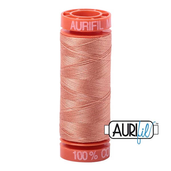 Aurifil 50wt Thread | 220 Yards - Peach 2215