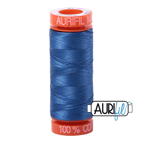 Aurifil 50wt Thread | 220 Yards - Delft Blue 2730