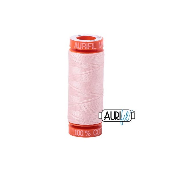 Aurifil 50wt Thread | 220 Yards - Fairy Floss 6723