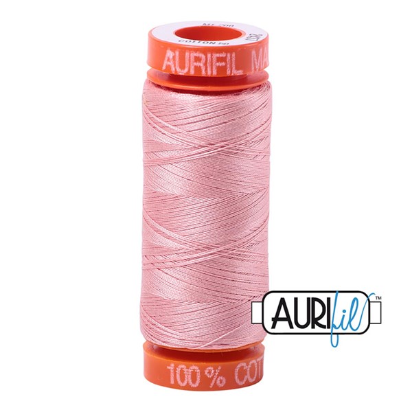 Aurifil 50wt Thread | 220 Yards - Light Peony 2437