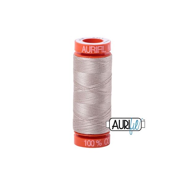 Aurifil 50wt Thread | 220 Yards - Pewter 6711