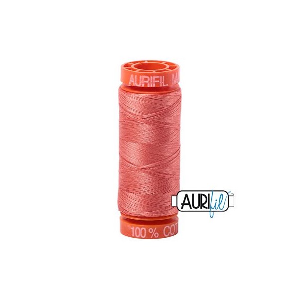 Aurifil 50wt Thread | 220 Yards - Tangerine Dream 6729