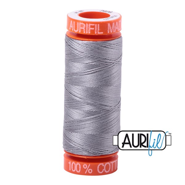 Aurifil 50wt Thread | 220 Yards - Light Blue Grey 2610