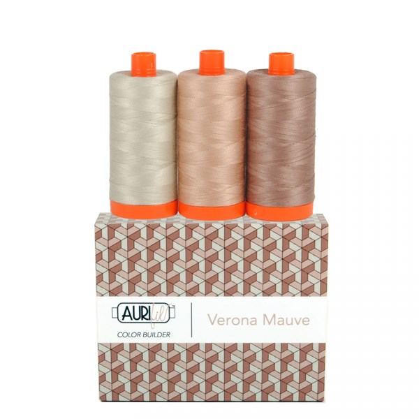 Aurifil Color Builder 50wt | Italy Destinations - Verona Mauve