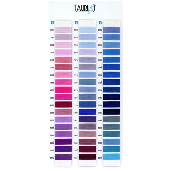 Aurifil Color Card