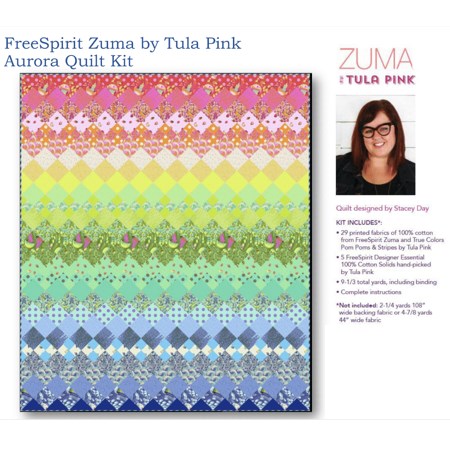 Aurora Quilt Kit Featuring Zuma