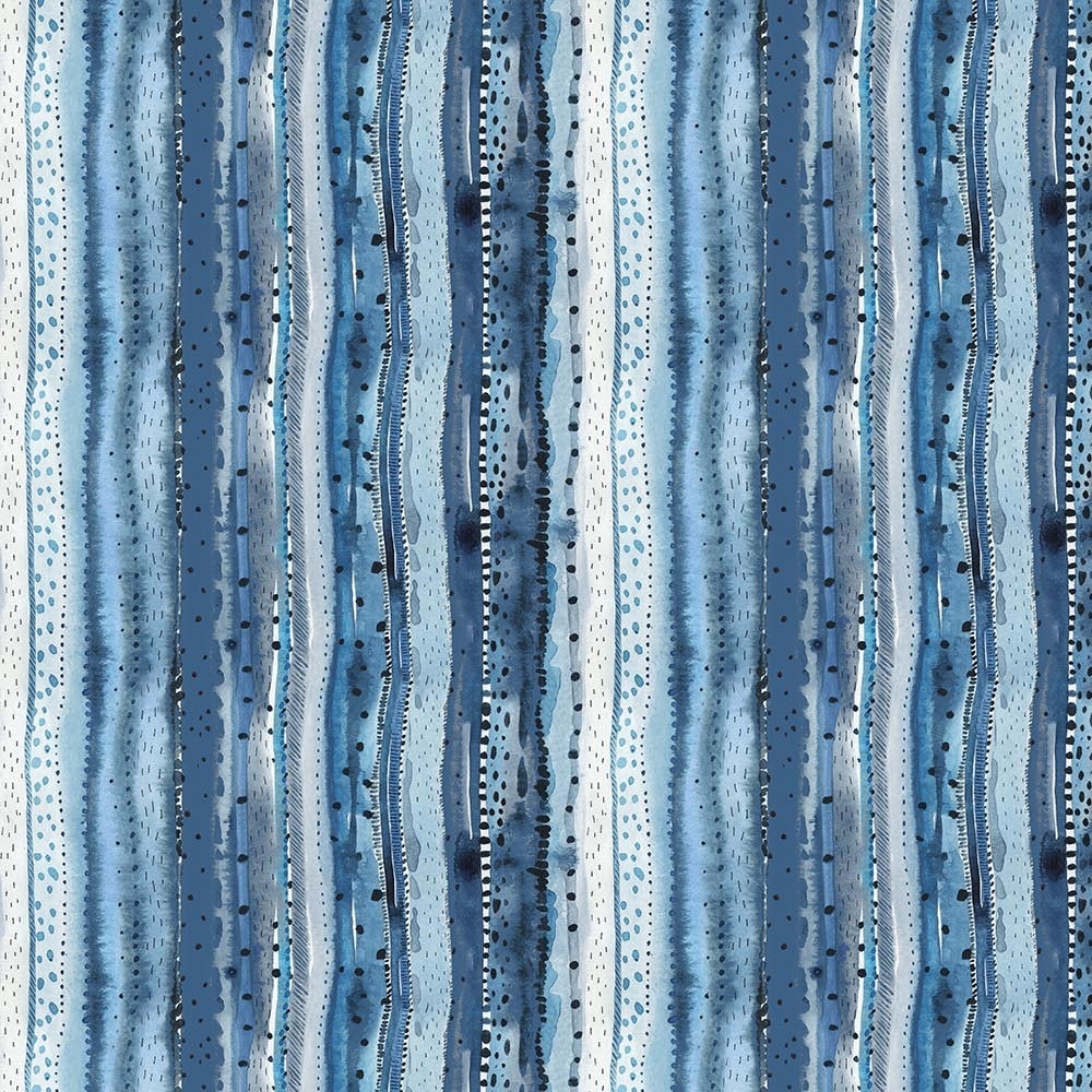Autumn Stripes - Blue