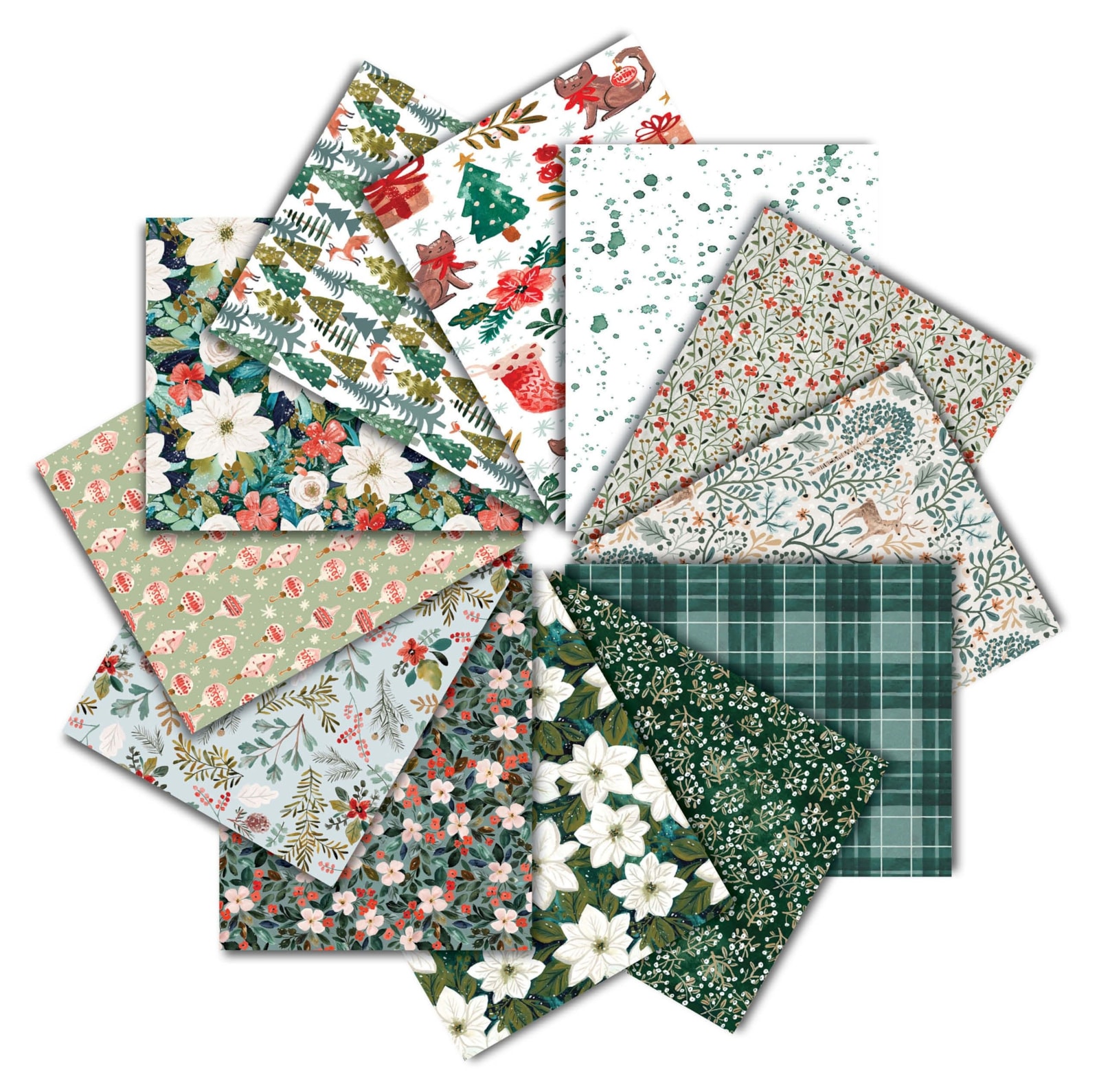 Baby It's Cold Outside Fat Quarter Bundle | Clara Jean | 12 FQs