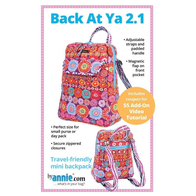 Back at Ya 2.1 Bag Pattern | ByAnnie