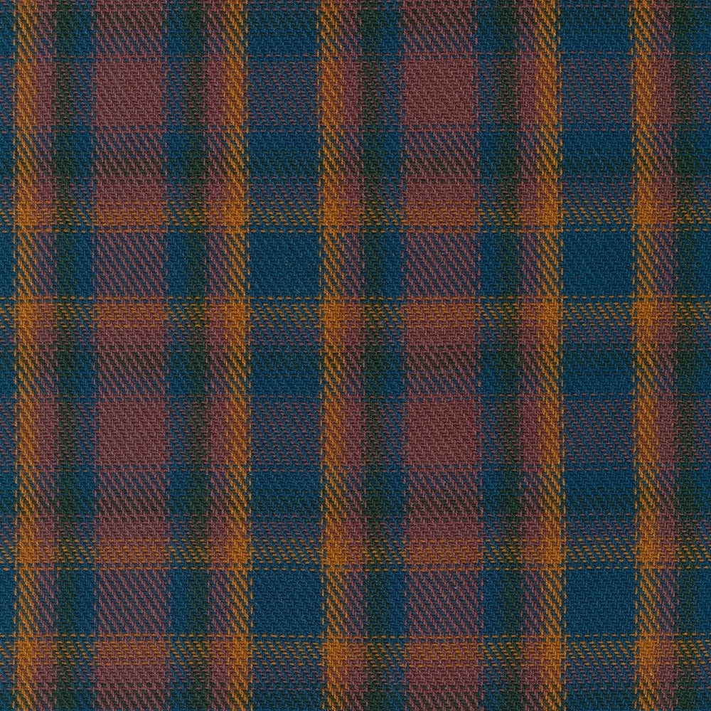 Baja Blanket Plaid - Burgundy