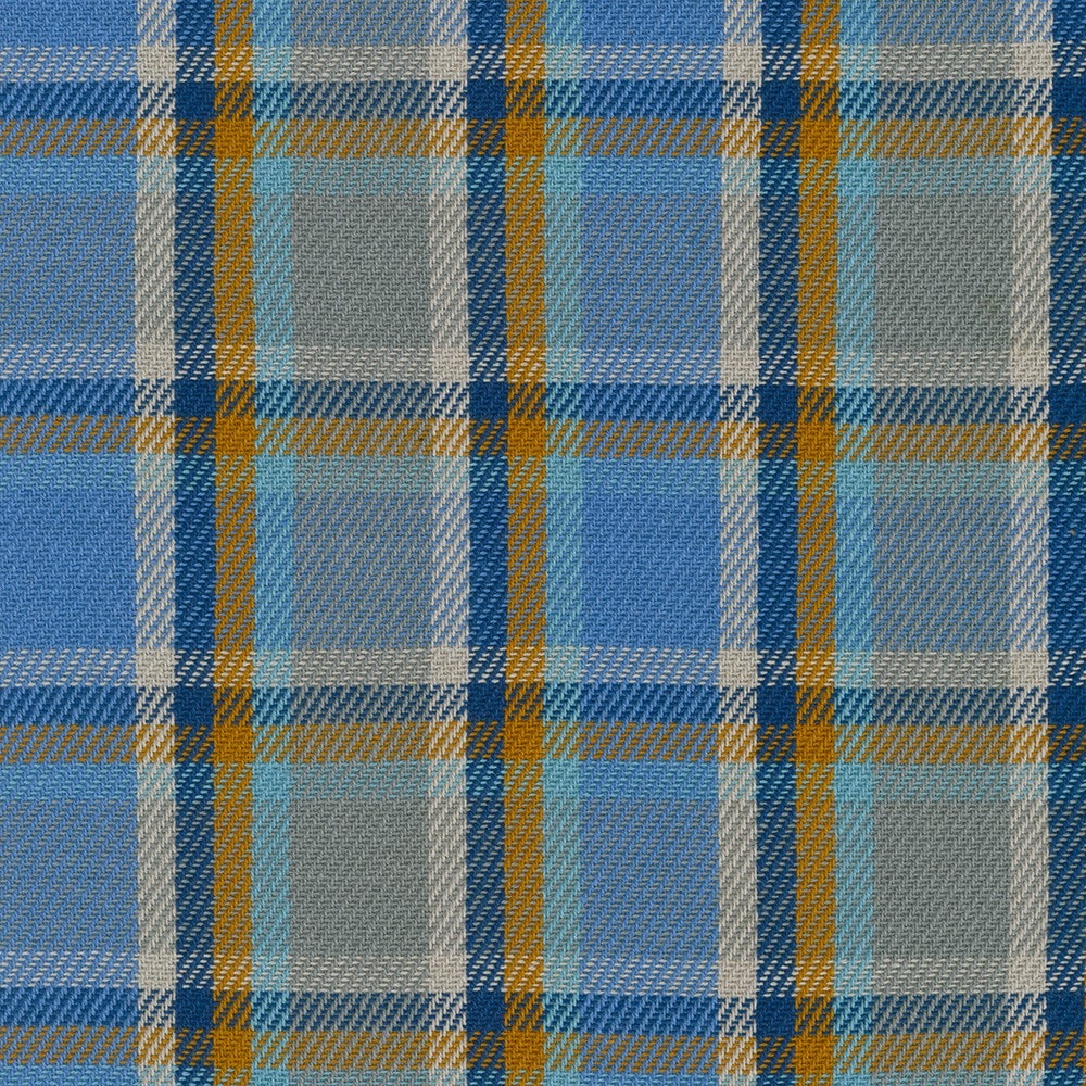 Baja Blanket Plaid - Dusty Blue