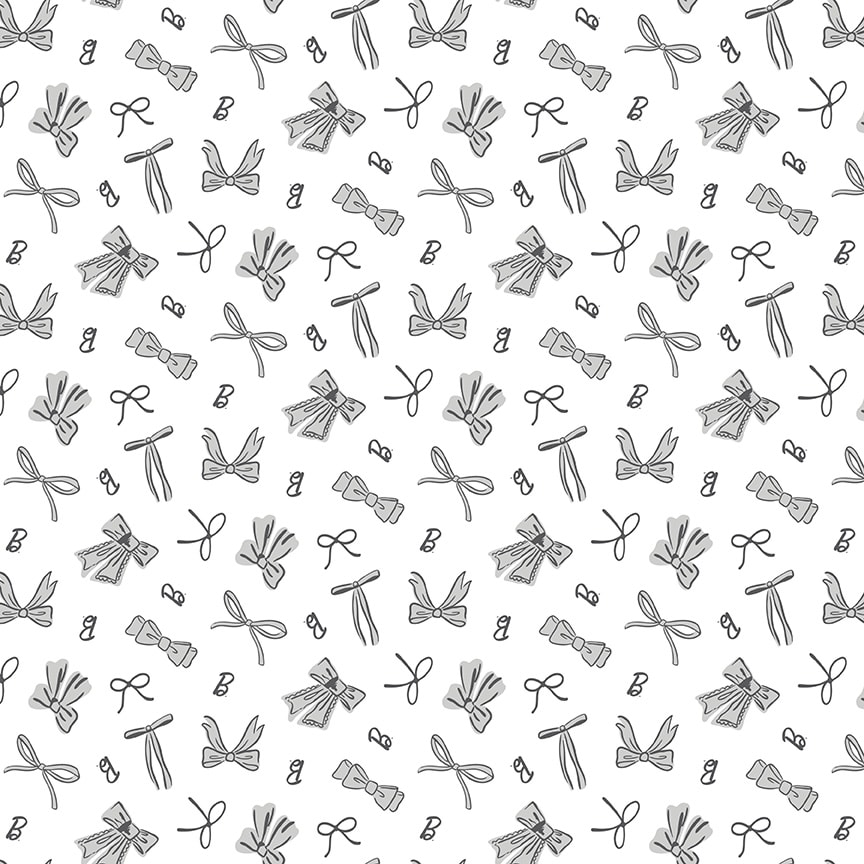 Barbie Vintage Bows - White