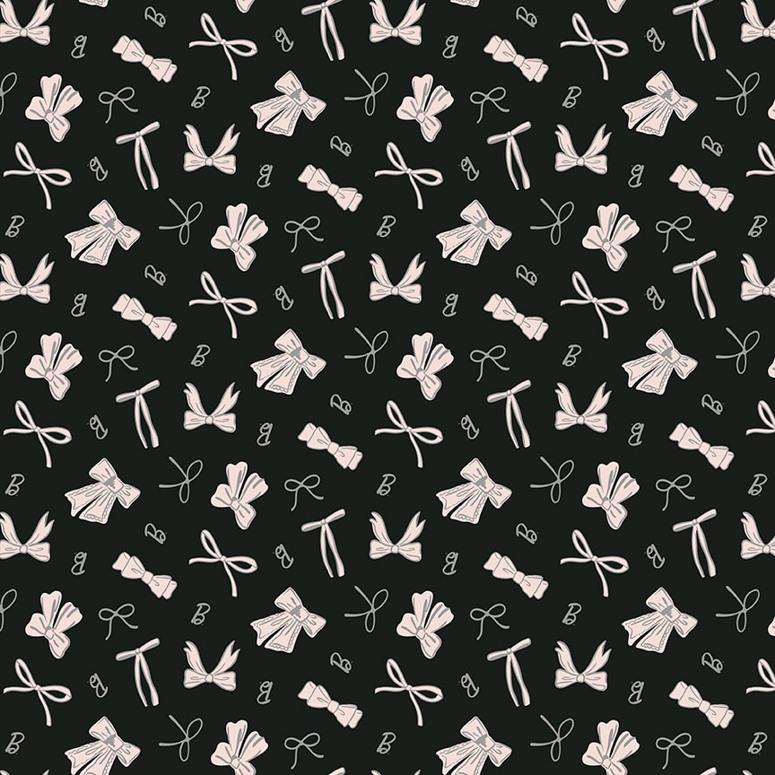 Barbie Vintage Bows - Black