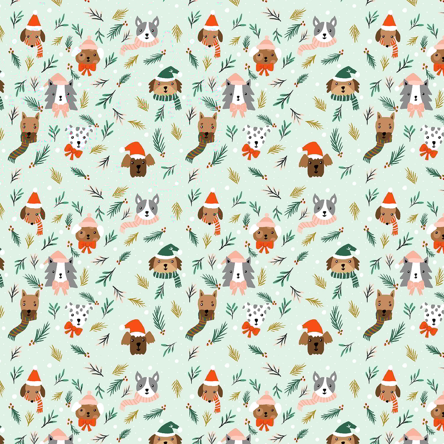 Barkmas Tree - Light Mint Metallic