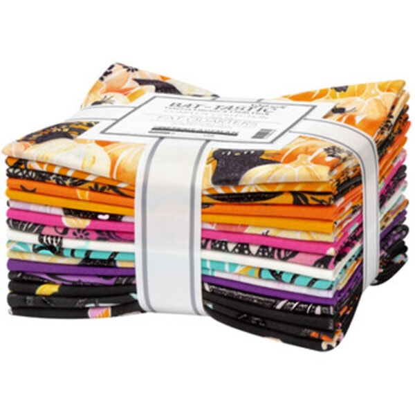 Bat-tastic Fat Quarter Bundle | Wishwell | 16 FQs