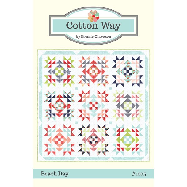 Beach Day Quilt Pattern by Bonnie Olaveson
