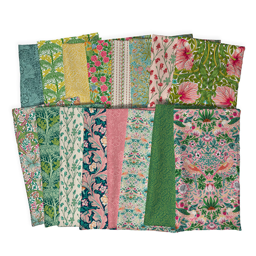 Bedford Park Fat Quarter Bundle | Morris & Co. | 16 FQs