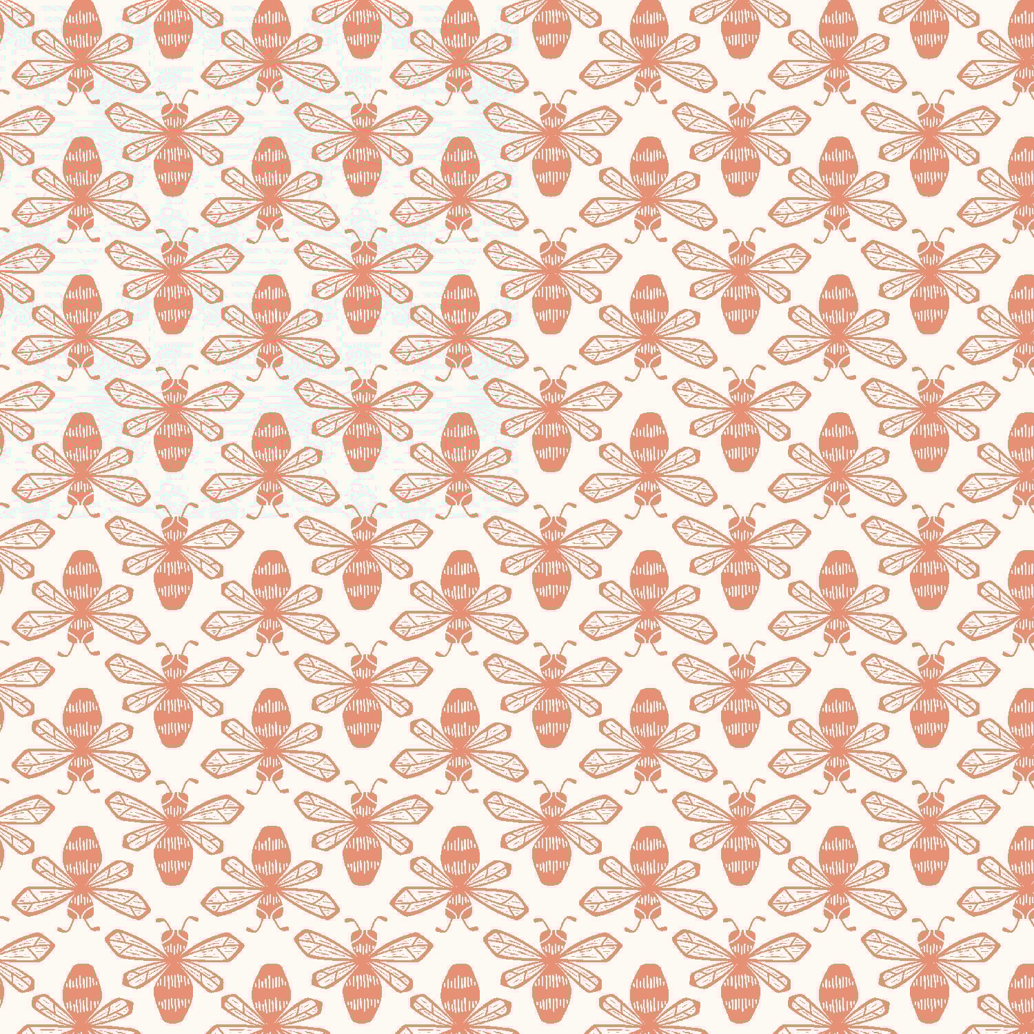 Bee - Coral