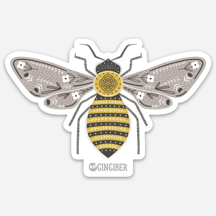 Bee Garden Sticker | Gingiber - Bumble Bee