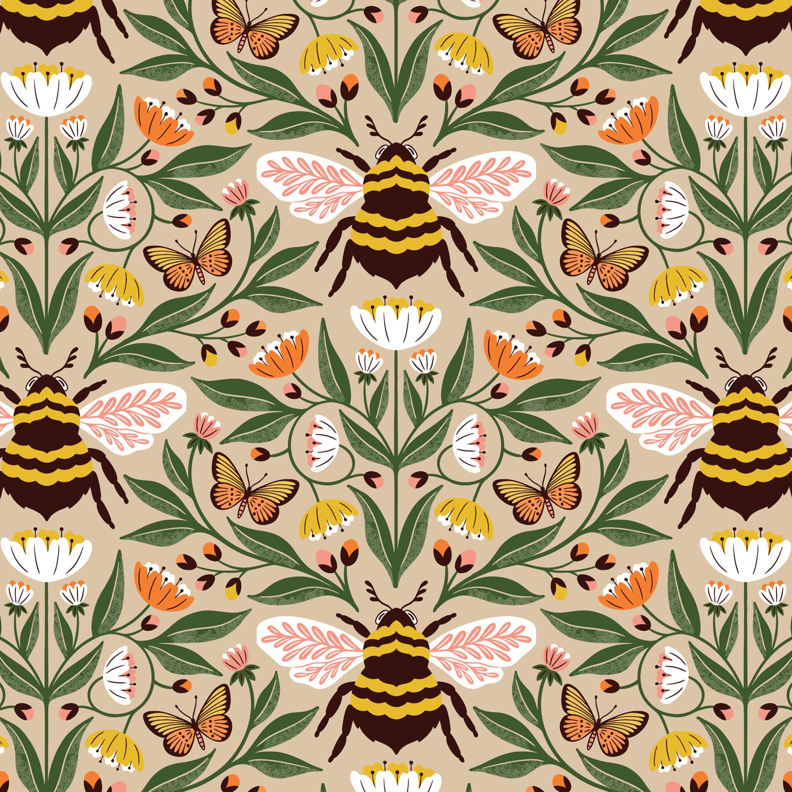 Bee-utiful - Tan