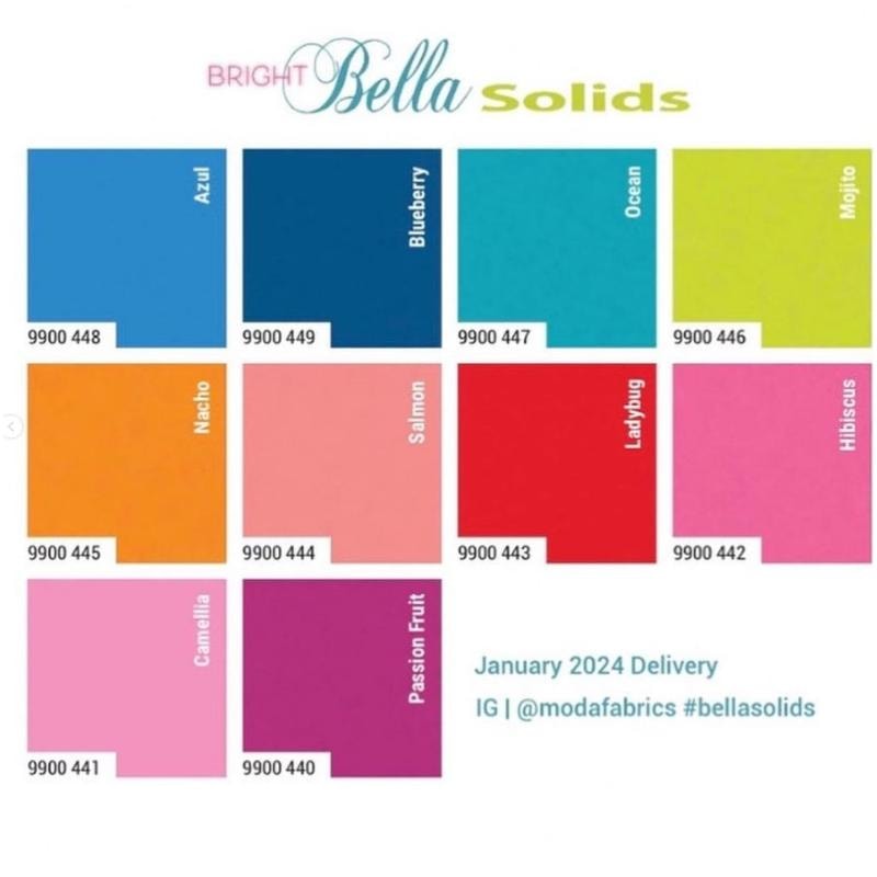 Bella Solids Fat Quarter Bundle