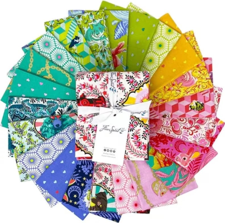 Besties Fat Quarter Bundle | Tula Pink | 22 FQs