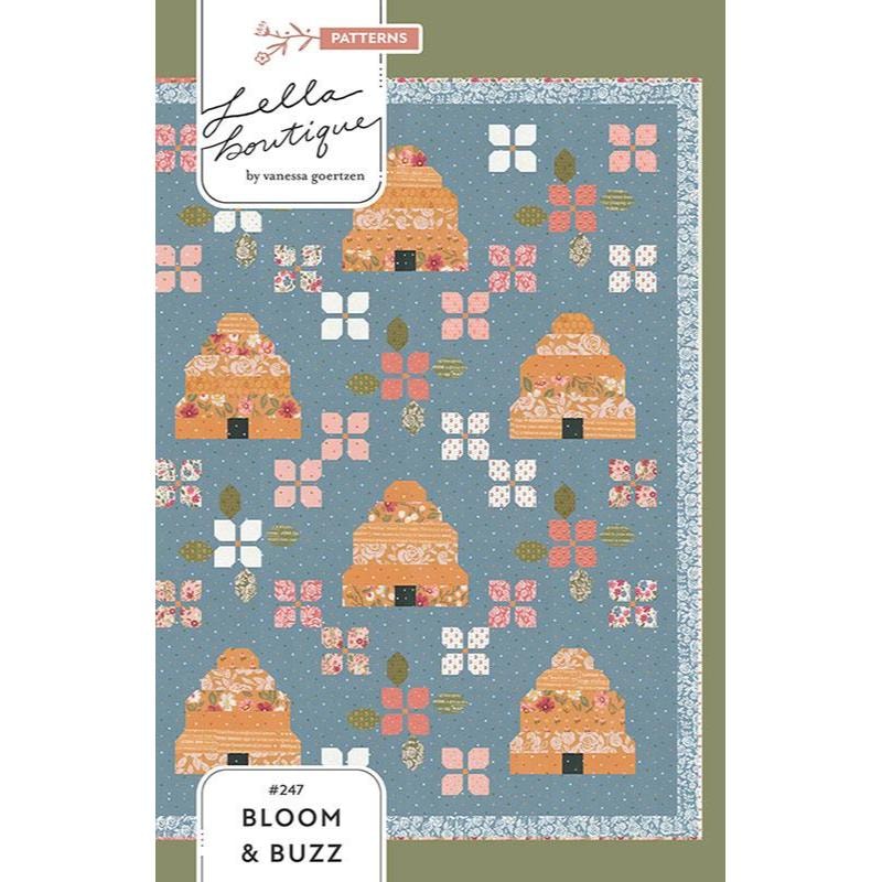 Bloom and Buzz Quilt Pattern | Lella Boutique
