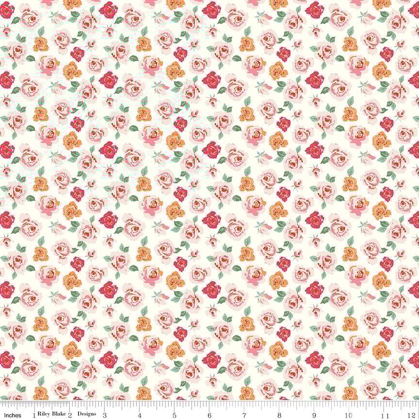 BloomBerry Tiny Roses - Cream