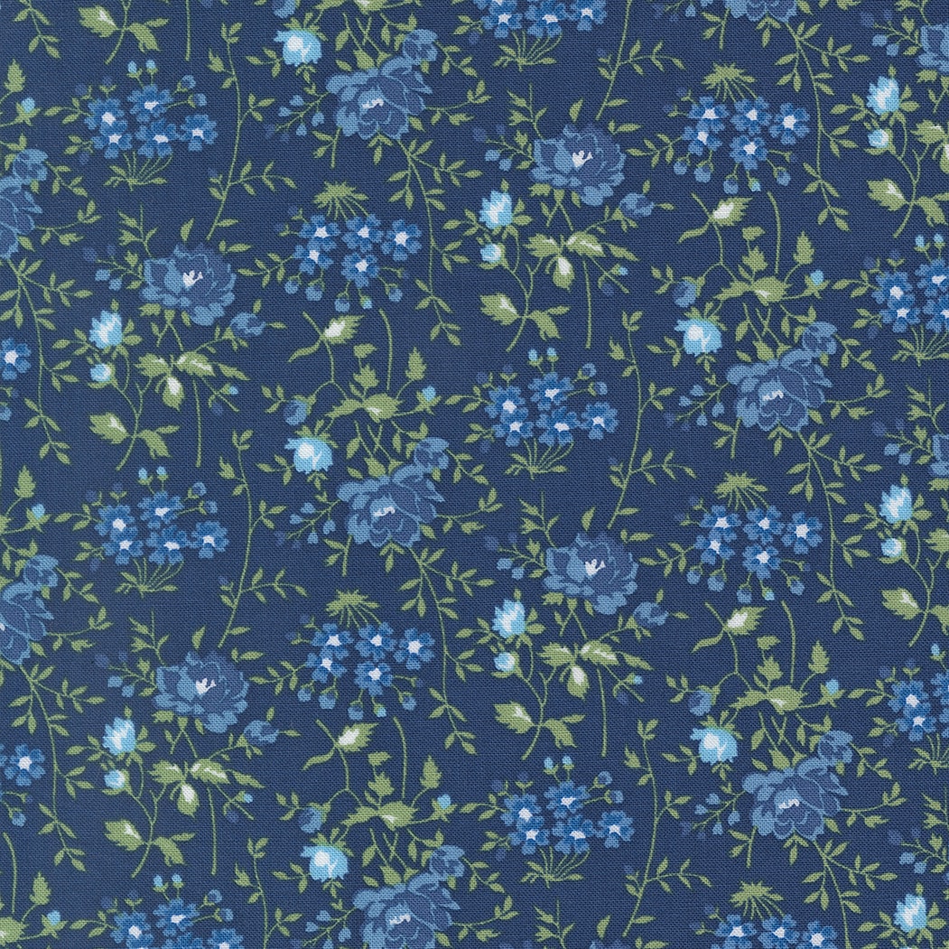 Bloomsbury Floral - Navy