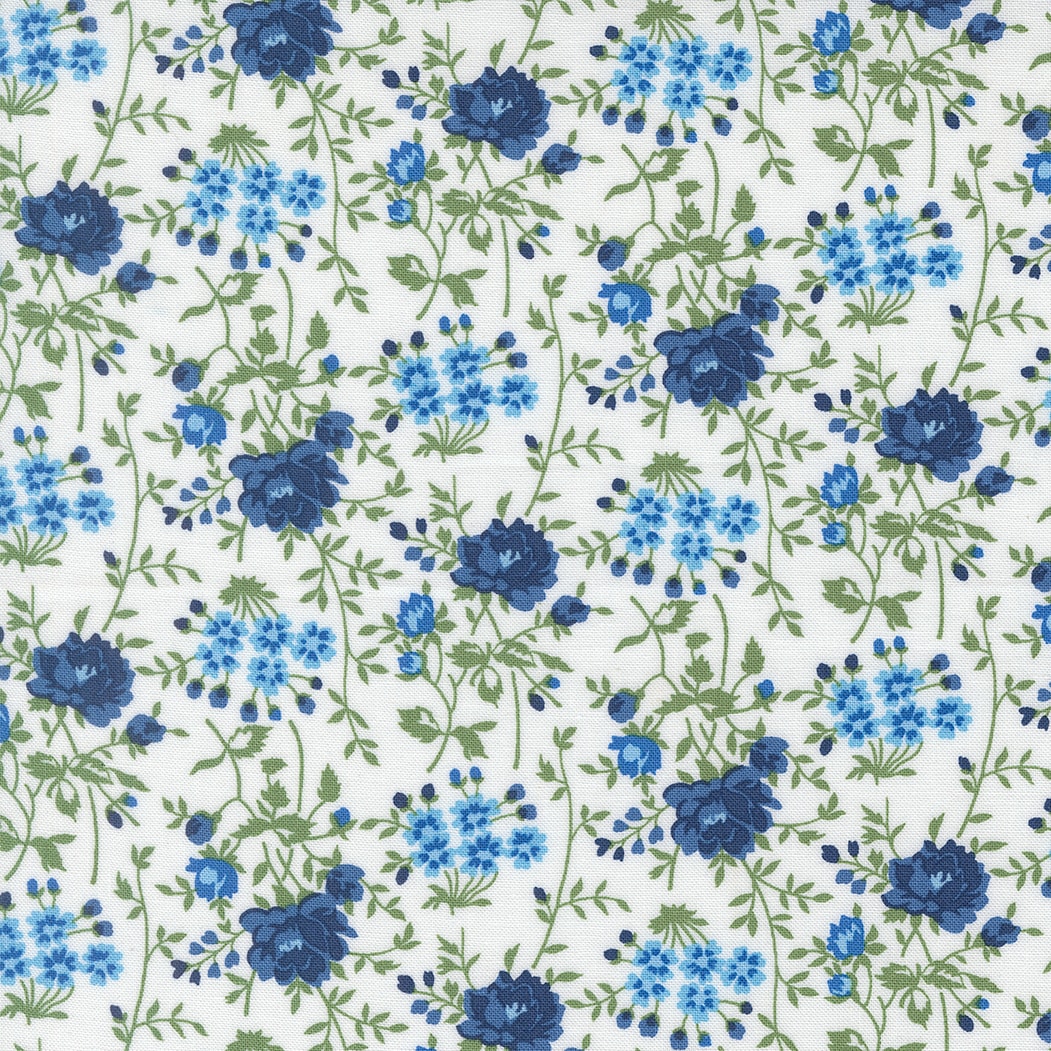 Bloomsbury Floral - White