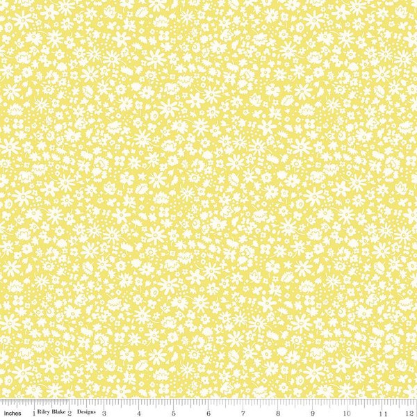 Bloomsbury Silhouette - C - Daydream Yellow
