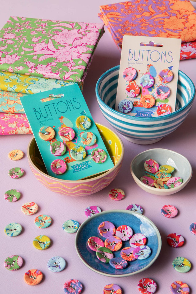 Bloomsville Buttons | Tilda Fabrics