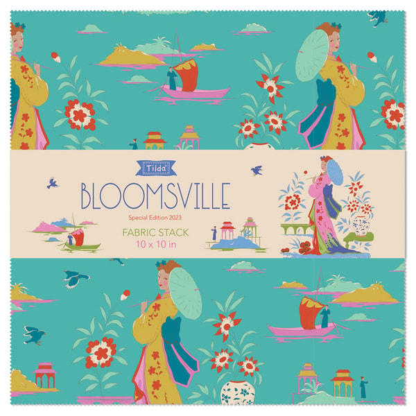Bloomsville Layer Cake | Tilda Fabrics | 40 PCs