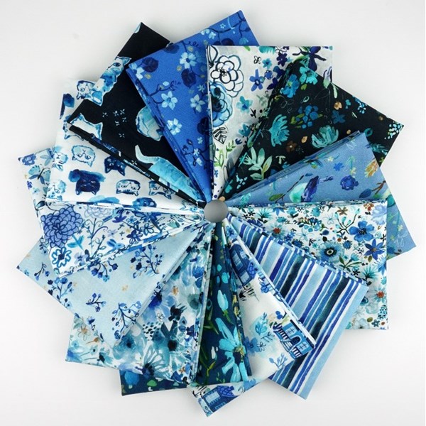 Blue Crush Fat Quarter Bundle