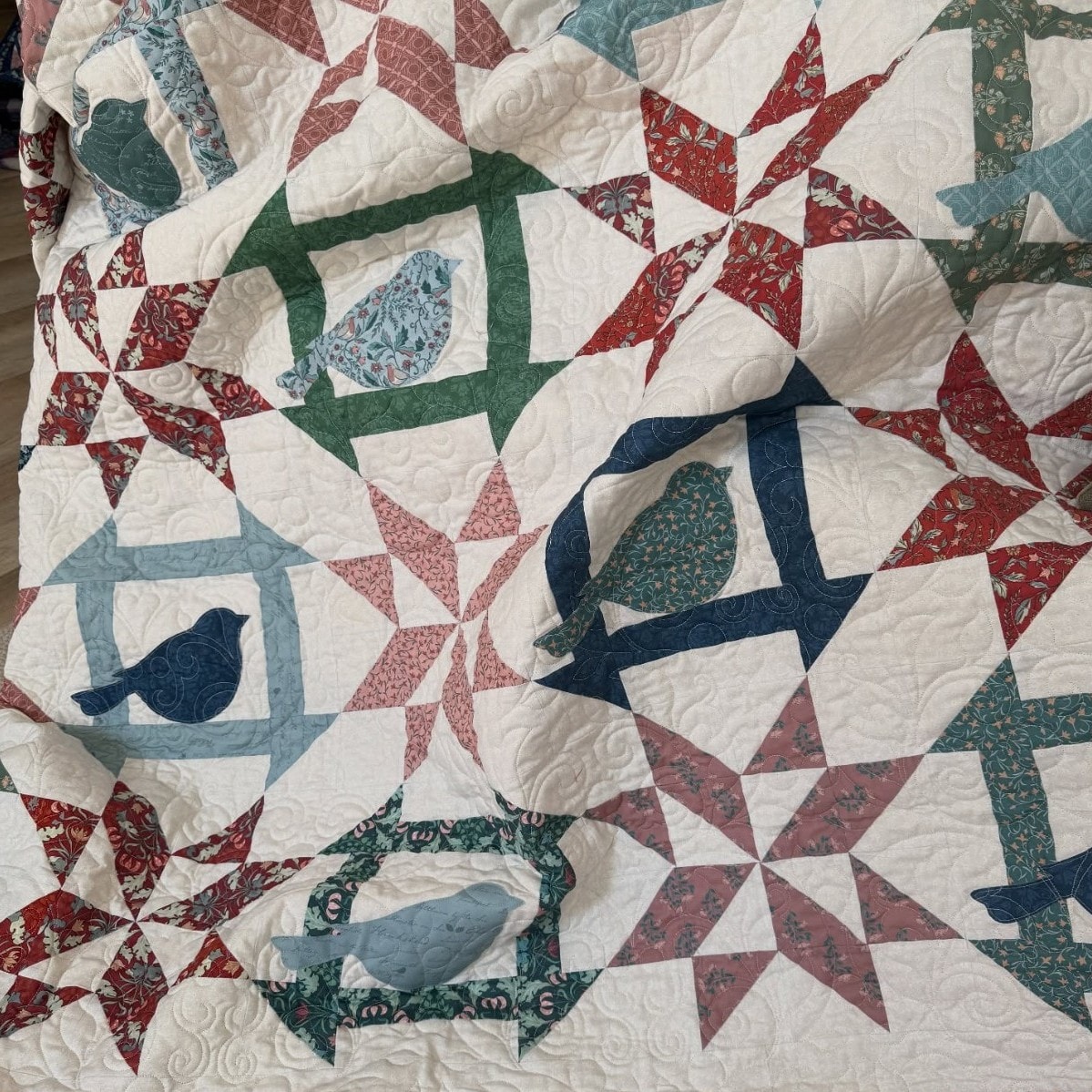 Bluebird Quilt Pattern | Amanda Niederhauser